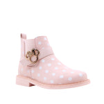 Botas Minnie para niña color rosado