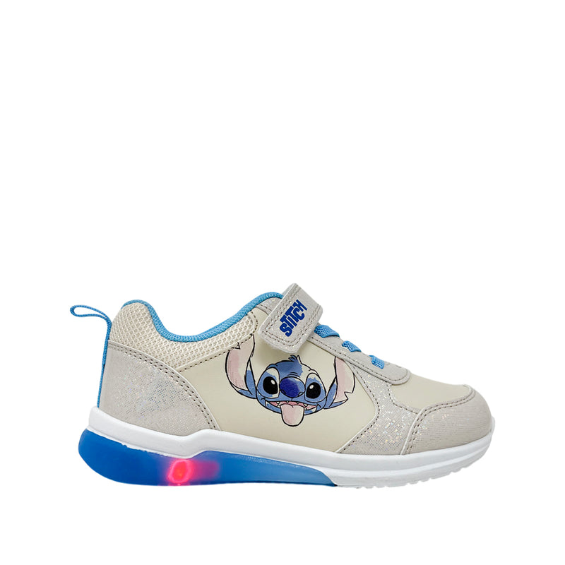 Tennis Stitch para niña color blanco