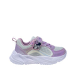 Tennis Minnie para niña color morado y blanco