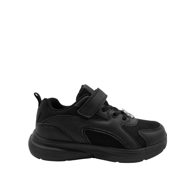 Tennis Minnie para niña color negro