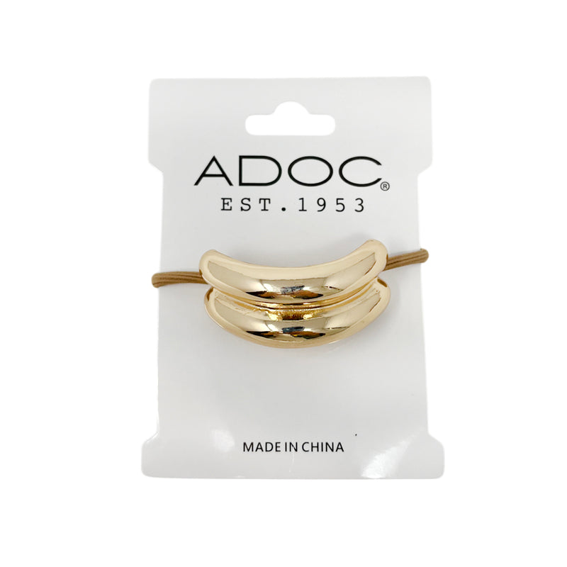 Cola metal color dorado