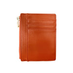 Tarjetero Celia color naranja