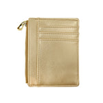 Tarjetero Celia color dorado