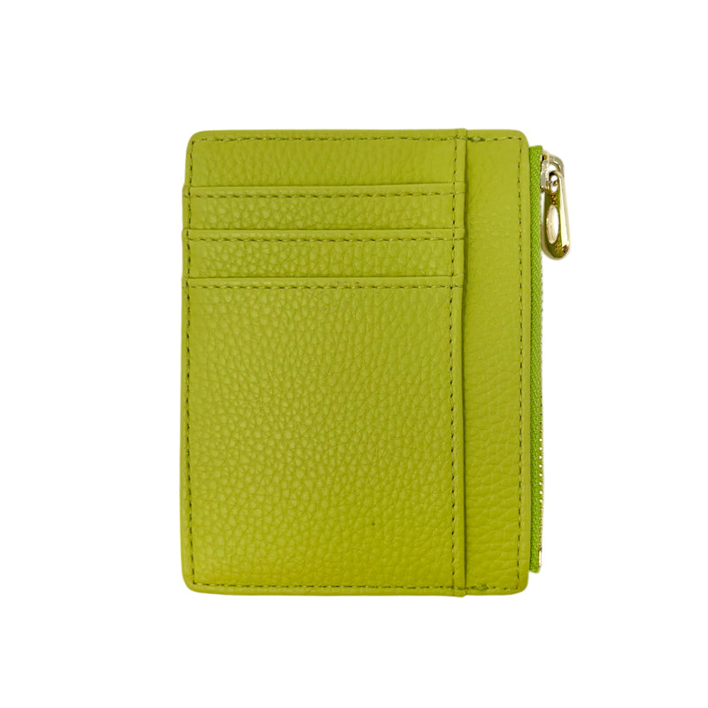 Tarjetero Celia color verde