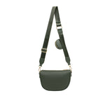 Cartera crossbody Gala para mujer color olivo