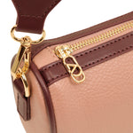 Cartera crossbody Gala para mujer color blush