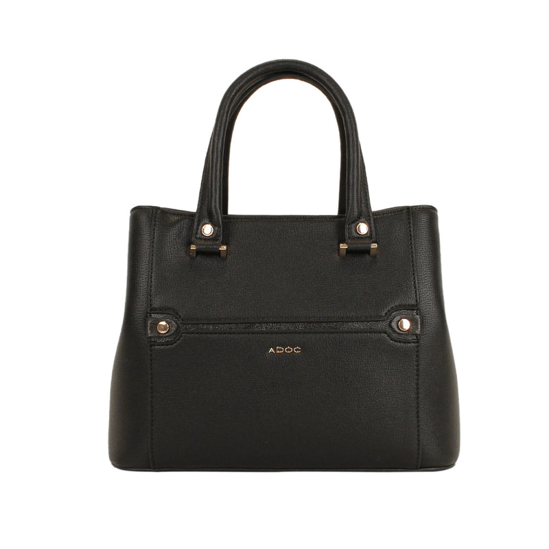 Cartera satchel Jess para mujer color negro