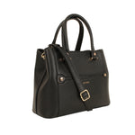 Cartera satchel Jess para mujer color negro