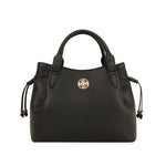 Cartera satchel Kimber para mujer color negro