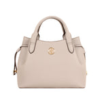 Cartera satchel Kimber para mujer color gris