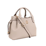 Cartera satchel Kimber para mujer color gris