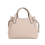 Cartera satchel Kimber para mujer color gris