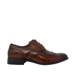 Brogue shoes Lucius para hombre color tan