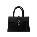 Cartera satchel Iris para mujer color negro