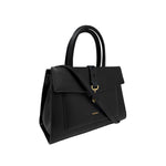 Cartera satchel Iris para mujer color negro