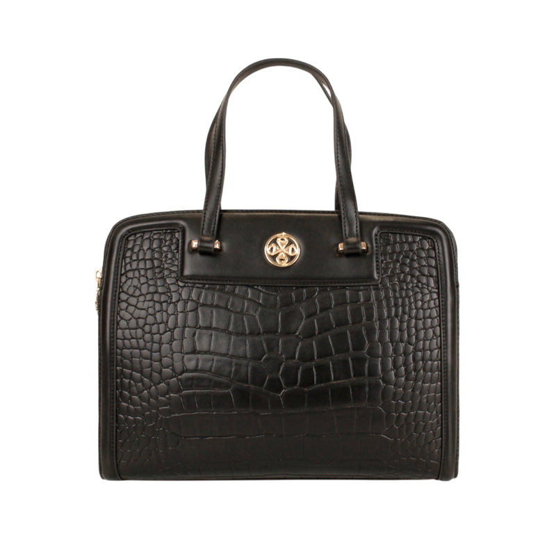 Cartera tote Kendra para mujer color negro