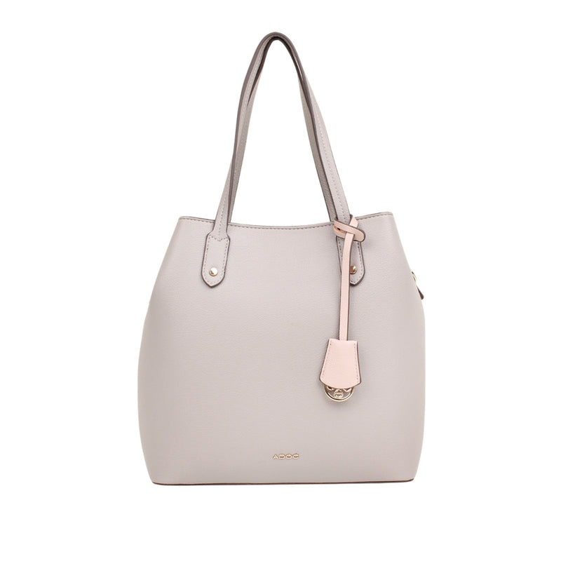 Cartera tote Ena para mujer color gris