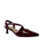 Tacones Iman para mujer color vino