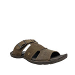 Sandalias slip on York color café