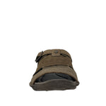 Sandalias slip on York color café