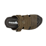 Sandalias slip on York color café