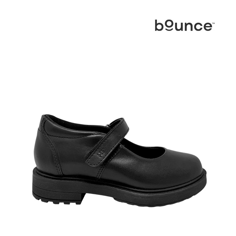 Zapatos escolares Gladys para niña color negro