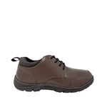 Zapatos escolares Axton para niño color café
