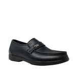 Loafers Sutton Moc Toe Slip para hombre color negro
