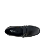 Loafers Sutton Moc Toe Slip para hombre color negro