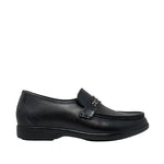 Loafers Sutton Moc Toe Slip para hombre color negro