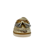 Mocasines Astrid para mujer color dorado