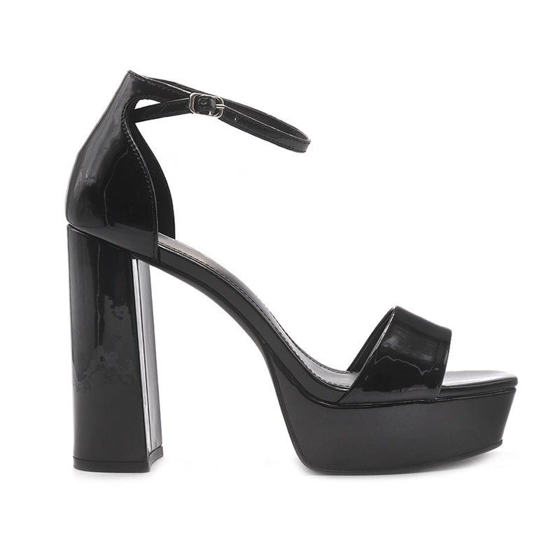 Sandalias Omega negro para Mujer