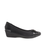 Zapatos de cuña Gretel negro para Mujer
