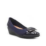 Zapatos de cuña Gretel navy para Mujer