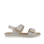 Sandalias flats Carlota blanco para Mujer