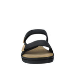 Sandalias flats Carlota negro para Mujer