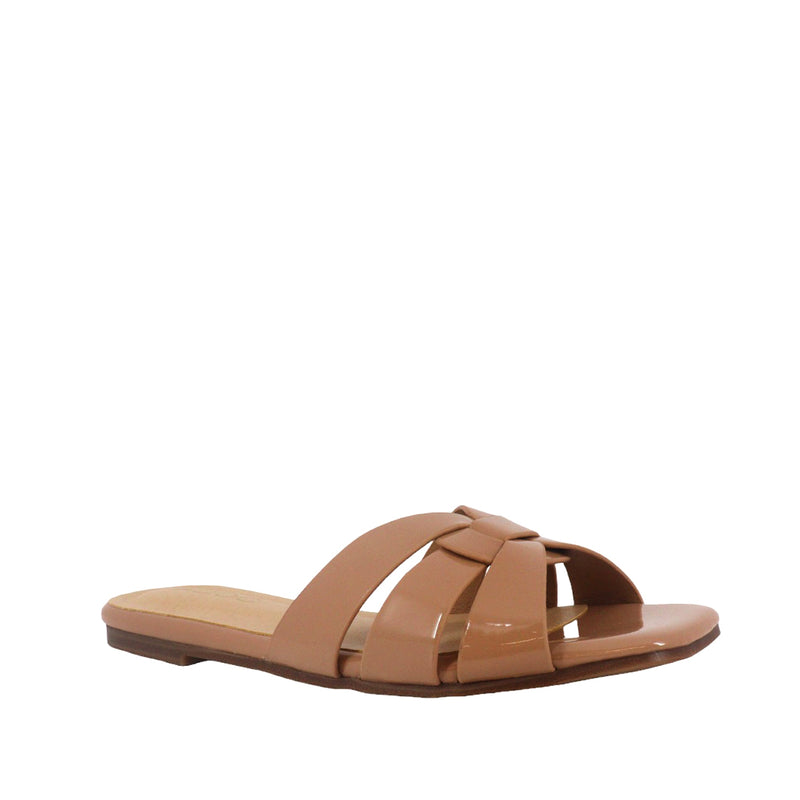 Sandalias slip on Dariana color nude para mujer - Tiendas ADOC Honduras