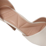 Sandalias de tacón Meryl para mujer color hueso