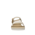 Sandalias flats Obelia color blanco