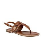 Sandalias flats Xylia color tan