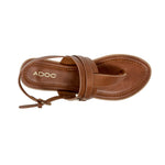 Sandalias flats Xylia color tan
