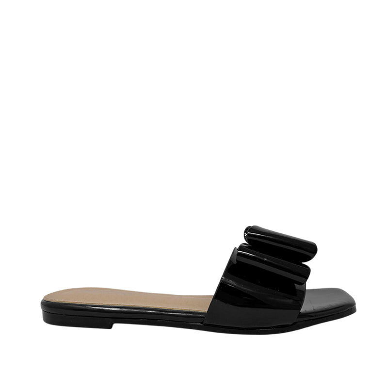 Sandalias slip on Violet para mujer color negro