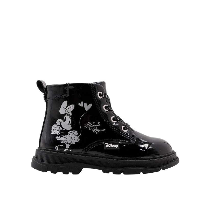 Botas Minnie para niña color negro