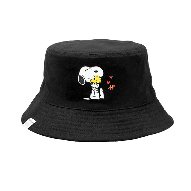 Gorro Snoopy para mujer color negro
