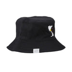 Gorro Snoopy para mujer color negro