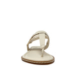 Sandalias flats Xylia para mujer color hueso