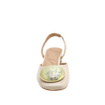 Tacones chunky Bianca para mujer color hueso