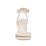 Sandalias de tacón Winnii para mujer color hueso