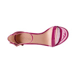 Sandalias de tacón Brazen para mujer color fucsia