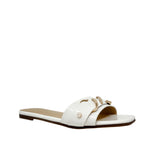 Sandalias slip on Ester para mujer color hueso